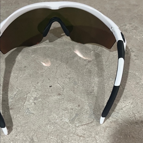 Oakley Black and White Performance Sunglasses - Picture 3 of 7
